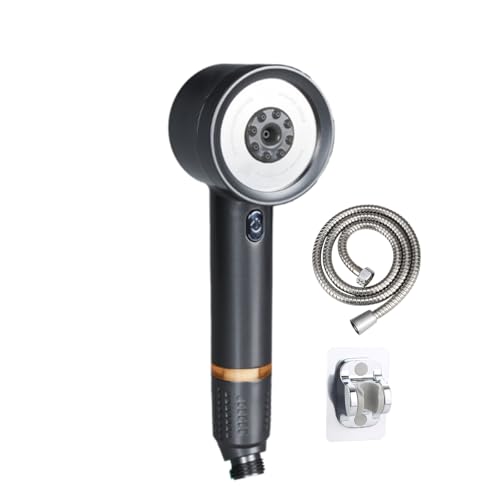 TSangeA Duschkopf mit Schlauch und Halterung – Hochdruck Handbrause, Duschkopf mit Filter für Reinheit, 4 Strahlarten, Ideal für Dusche und Badezimmer (Grau) TSangeA Duschkopf mit Schlauch und Halterung – Hochdruck Handbrause, Duschkopf mit Filter für Reinheit, 4 Strahlarten, Ideal für Dusche und Badezimmer (Grau) von TSangeA