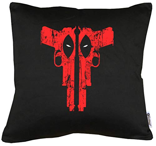 TShirt-People Deadpool Weapon Kissen mit Füllung 40x40cm von TShirt-People