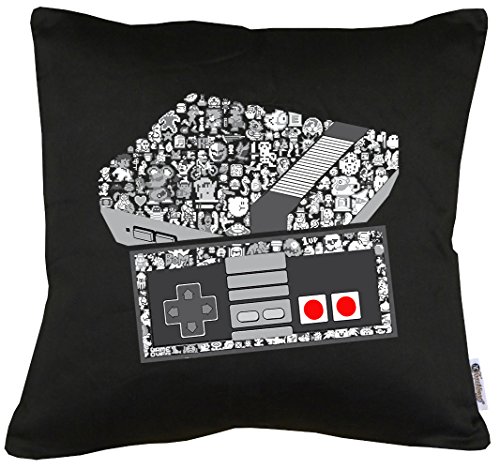 TShirt-People NES Konsole Game Kissen mit Füllung 40x40cm von TShirt-People