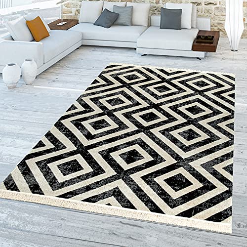 TT Home In-& Outdoorteppich Wetterfest Balkon Teppich Küche Rauten Design Soft Skandi Design Geometrisches Design, Größe:60x100 cm TT Home In-& Outdoorteppich Wetterfest Balkon Teppich Küche Rauten Design Soft Skandi Design Geometrisches Design, Größe:60x100 cm von TT Home