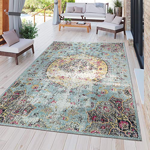TT Home Moderner Outdoor Teppich Wetterfest Innen & Außenbereich Boho Style Multifarben, Größe:160x220 cm TT Home Moderner Outdoor Teppich Wetterfest Innen & Außenbereich Boho Style Multifarben, Größe:160x220 cm von TT Home