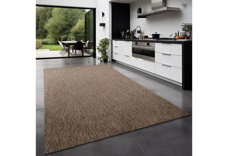 TT Home Teppich, Läufer, Höhe: 4 mm, Teppich Outdoor Wohnzimmer Esszimmer Balkon Wetterfest TT Home Teppich, Läufer, Höhe: 4 mm, Teppich Outdoor Wohnzimmer Esszimmer Balkon Wetterfest von TT Home