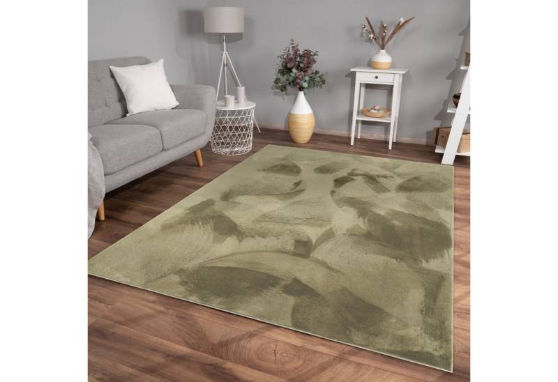 TT Home Teppich, Rechteckig, Höhe: 14 mm, Wohnzimmer Hochflor Teppich Kunstfell Modern Unifarben Flauschig Weich von TT Home