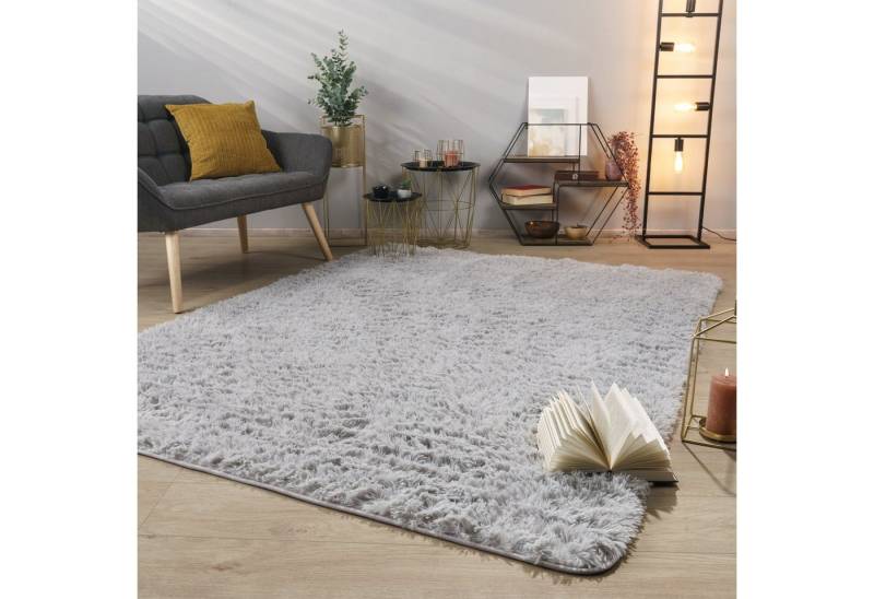 TT Home Teppich, Rechteckig, Höhe: 37 mm, Teppich Wohnzimmer Hochflor Langflor Weich Soft Modernes Einfarbiges D TT Home Teppich, Rechteckig, Höhe: 37 mm, Teppich Wohnzimmer Hochflor Langflor Weich Soft Modernes Einfarbiges D von TT Home