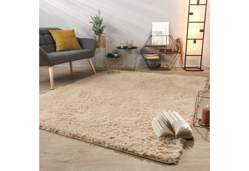 TT Home Teppich, Rechteckig, Höhe: 37 mm, Teppich Wohnzimmer Hochflor Langflor Weich Soft Modernes Einfarbiges D TT Home Teppich, Rechteckig, Höhe: 37 mm, Teppich Wohnzimmer Hochflor Langflor Weich Soft Modernes Einfarbiges D von TT Home