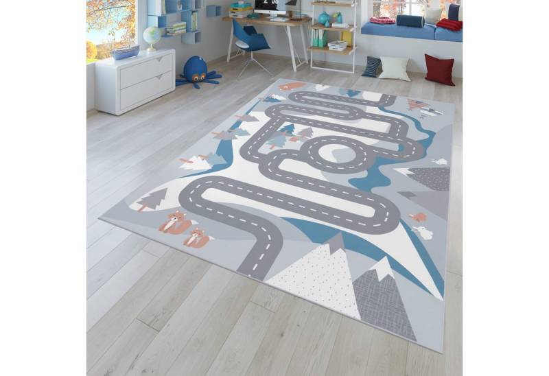 TT Home Teppich, Rechteckig, Höhe: 4 mm, Kinderzimmerteppich Teppich Junge Mädchen Kinderteppich Baby Rutschfes TT Home Teppich, Rechteckig, Höhe: 4 mm, Kinderzimmerteppich Teppich Junge Mädchen Kinderteppich Baby Rutschfes von TT Home