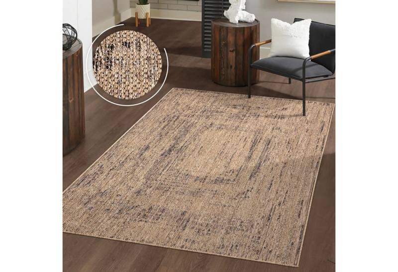 TT Home Teppich 10-523-4_200X280_Beige_Rechteckig, Rechteckig, Höhe: 4 mm, Waschbarer In-& Outdoorteppich Wetterfest Terrasse Uni Moderner Boho A TT Home Teppich 10-523-4_200X280_Beige_Rechteckig, Rechteckig, Höhe: 4 mm, Waschbarer In-& Outdoorteppich Wetterfest Terrasse Uni Moderner Boho A von TT Home