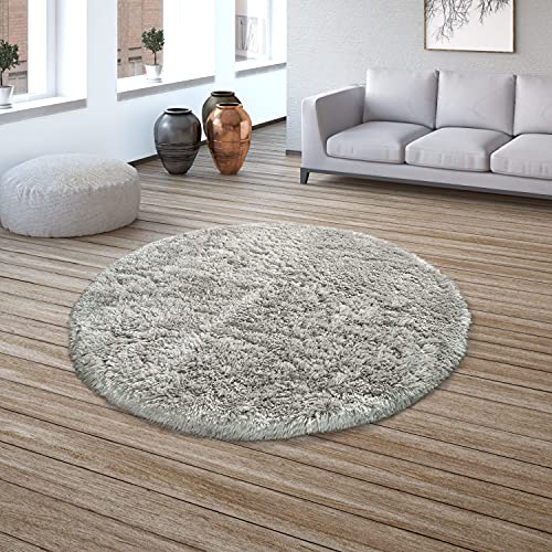 TT Home Wohnzimmer Hochflor Teppich Shaggy Sehr Soft Und Weich Unifarben, In Grau, Größe:160x220 cm TT Home Wohnzimmer Hochflor Teppich Shaggy Sehr Soft Und Weich Unifarben, In Grau, Größe:160x220 cm von TT Home