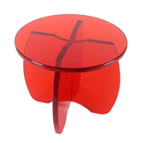 TT-YEC Tragbarer Acryl-Duschsitz, Nicht Rutscher Duschhocker Für Ältere Menschen, Kleine Acryltransparente Fußschemel, Wohnzimmermöbel Sofa Seitenschuhschuhschuhhocker,H von TT-YEC