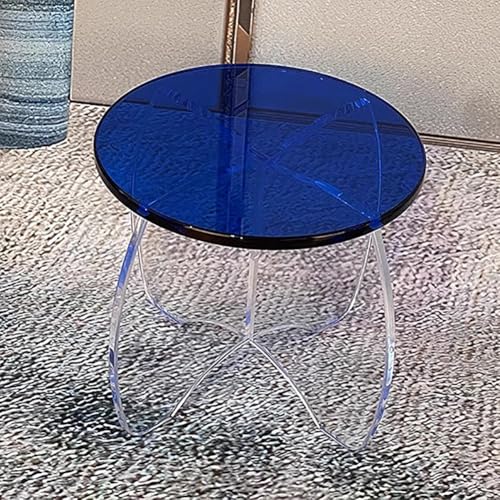 TT-YEC Tragbarer Acryl-Duschsitz, Nicht Rutscher Duschhocker Für Ältere Menschen, Kleine Acryltransparente Fußschemel, Wohnzimmermöbel Sofa Seitenschuhschuhschuhhocker,O von TT-YEC