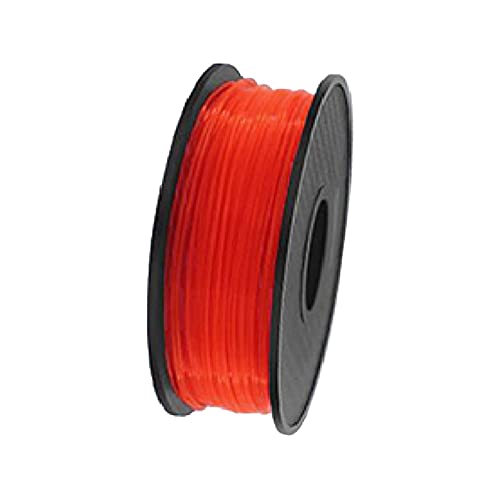 3D Stift Filament PLA Filament 1,75 mm Spule Rolle für 3D Pen PLA Filament 1,75mm Printer 3D Filament 3D Druckmaterialien 3D Drucker Stift PLA Filament -10m (Rot) von TT-