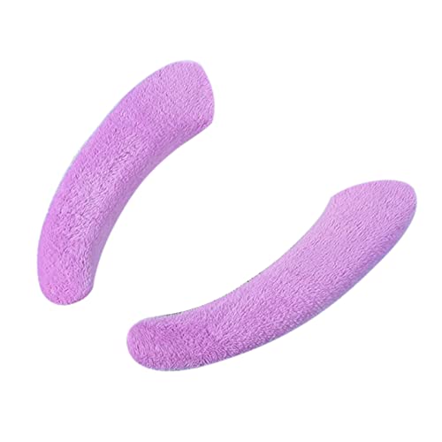 TT- WC Sitzbezüge Wärmer Toilettensitzabdeckung Pads WC-Sitzwärmer Toilettensitzbezug Mat WC-Sitzauflage WC-Sitz Cover Matte Toiletten-Abdeckung Wärmer, Selbstklebe, Waschbare (Purple, OneSize) von TT-