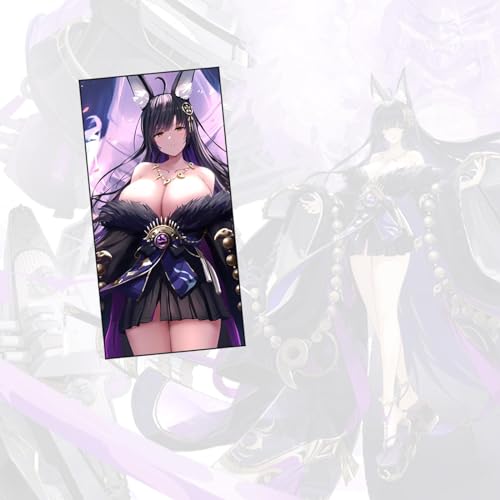 TTAHL Strandtücher Azur Lane Musashi Anime Strandtuch schnell trocknendes Handtuch Anime Badetuch von TTAHL