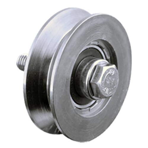 120 mm V-Nut Rad mit 1 Kugellager 120 mm V-Nut Rad mit 1 Kugellager von IBFM