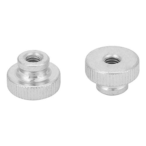 GB806 High Type Rändelmutter Rändelgriffmutter aus Kohlenstoffstahl Handgriff-Muttern M3 M4 M5 M6 M8 M10(M6（5pcs）) von Omabeta