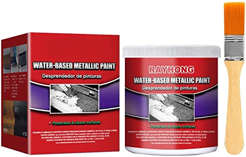 100 ml Metallrostentferner auf Wasserbasis,Rostumwandler für Autochassis,Rostentferner für Metalloberflächen,Rostschutzgrundierung,Grundierung auf Wasserbasis mit Bürste,für Auto und Metall von TTCPUYSA