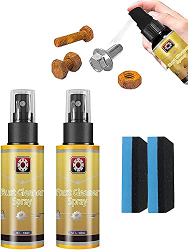 Stain out Boat Rust Remover,Metal Rust Remover Spray,Multi-Purpose Rust Inhibitor Derusting Spray,for Car and Kitchen Cleaning(100ml) (2Pcs) von TTCPUYSA