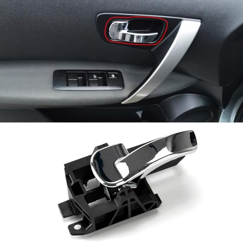 TTCR-II Kompatibel mit Türgriff Nissan Qashqai MK1 J10 JJ10 2007-2013, 80670-JD000 Fahrer Türgriff Innen Links Handgriff Innentürgriff für Qashqai J10 Griff, Qashqai J10 Innen Ersatzgriff - Links TTCR-II Kompatibel mit Türgriff Nissan Qashqai MK1 J10 JJ10 2007-2013, 80670-JD000 Fahrer Türgriff Innen Links Handgriff Innentürgriff für Qashqai J10 Griff, Qashqai J10 Innen Ersatzgriff - Links von TTCR-II