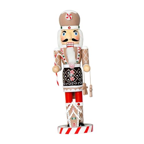TTETTZ 14,17 Zoll Weihnachts Nussknacker Skulptur für Die Festliche Party Dekoration zu Hause TTETTZ 14,17 Zoll Weihnachts Nussknacker Skulptur für Die Festliche Party Dekoration zu Hause von TTETTZ