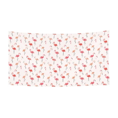Flamingo. Bedrucktes Halloween-Banner, perfekt für Halloween, Weihnachten, einseitiges Design, Partydekor von TTIGLHOH