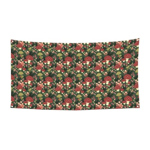 Helle Pilze Kunstdruck Halloween Banner perfekt für Halloween Weihnachten einseitiges Design Party Dekor Supplies Helle Pilze Kunstdruck Halloween Banner perfekt für Halloween Weihnachten einseitiges Design Party Dekor Supplies von TTIGLHOH