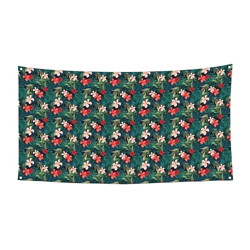 Sommer-Banner mit hawaiianischem Druck, perfekt für Halloween, Weihnachten, einseitiges Design, Party-Dekor von TTIGLHOH