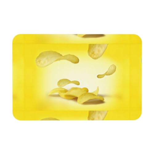 TTIGLHOH Badematte mit Kartoffelchips-Druck, Kieselgur Badematte, rutschfest, leicht zu reinigen, für Badezimmer-Duschzubehör TTIGLHOH Badematte mit Kartoffelchips-Druck, Kieselgur Badematte, rutschfest, leicht zu reinigen, für Badezimmer-Duschzubehör von TTIGLHOH