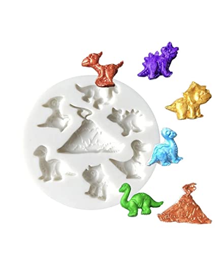 TTOA - Dinosaurier Silikon Fondant Form | Dinosaurier Zucker Bastelform | Kuchen Dekorieren Form TTOA - Dinosaurier Silikon Fondant Form | Dinosaurier Zucker Bastelform | Kuchen Dekorieren Form von TTOA