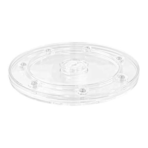 TTQiAnJ 1 Stück Durchsichtige Mini Drehteller,Lazy Susan Plattenspieler aus Acryl,360°Drehteller Klein 15cm für Küchen Organizer Pflanzen Handwerk TTQiAnJ 1 Stück Durchsichtige Mini Drehteller,Lazy Susan Plattenspieler aus Acryl,360°Drehteller Klein 15cm für Küchen Organizer Pflanzen Handwerk von TTQiAnJ