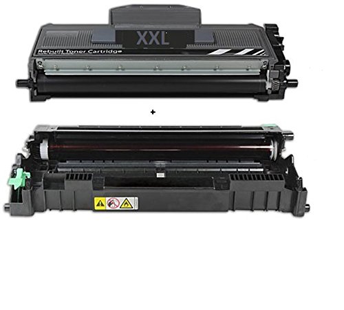 TTRecycling Ersatz Trommel-Einheit + Toner für Brother MFC-7320 (DR-2100 + TN2120 XL) von ttrecycling