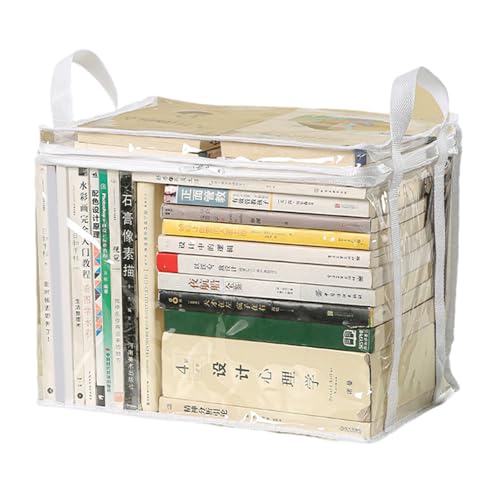 Bücher-Organizer, praktische Bücher-Aufbewahrungsbox, faltbare Spielzeugbox, transparente Bücher-Box für Schlafsaal, Haushalt, Klassenzimmer Bücher-Organizer, praktische Bücher-Aufbewahrungsbox, faltbare Spielzeugbox, transparente Bücher-Box für Schlafsaal, Haushalt, Klassenzimmer von TTTLLNN