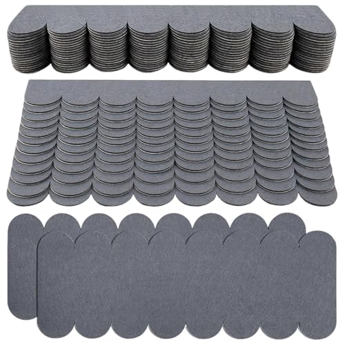 TTYSHIP® 32 Stück Dachpappe Schindeln, Dachpappe Selbstklebend Grau, Mini Dachschindeln für Vogelhaus Nistkasten Hasenstall Insektenhotel (30 x 5cm + 30 x 11cm) von TTYSHIP
