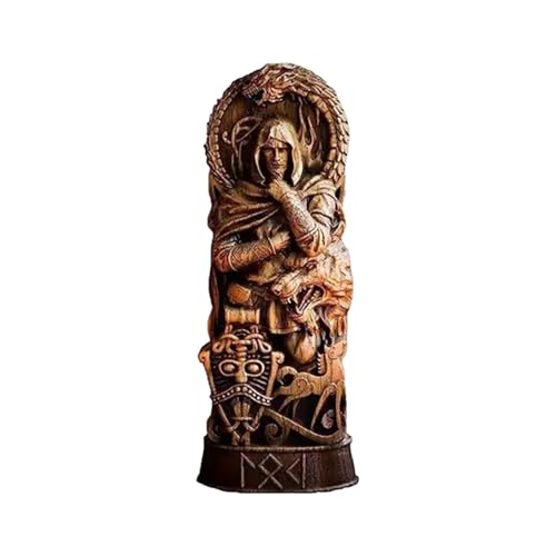 TTZGMTRC Nordische Mythologie Harz Statue, Wikinger dekorative Statue, Thor Odin Loki Freya, für Haus und Geschenke, geeignet für Weinschrank und Bibliothek, Altar der Anbetung,C TTZGMTRC Nordische Mythologie Harz Statue, Wikinger dekorative Statue, Thor Odin Loki Freya, für Haus und Geschenke, geeignet für Weinschrank und Bibliothek, Altar der Anbetung,C von TTZGMTRC