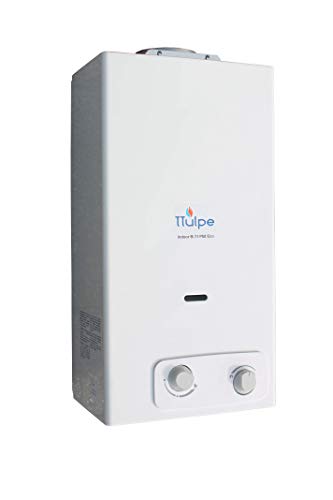 TTulpe Propangas-Durchlauferhitzer Indoor B11 P50 Eco, 1.5 V, Weiß von TTulpe