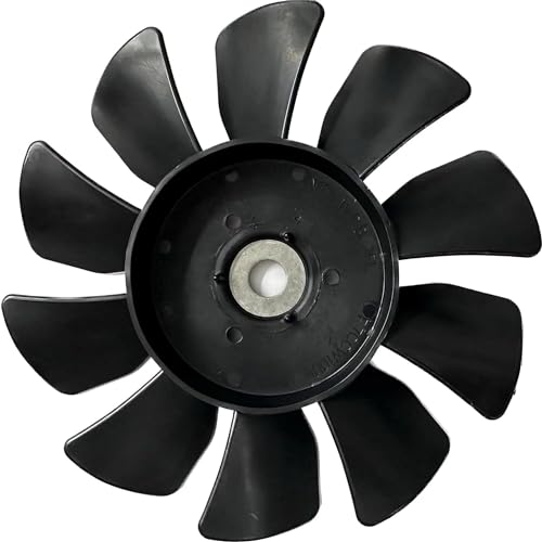 TUAIC 53822 17,8 cm 10 Flügel Getriebeventilator passend für Husqvarna Craftsman Rasenmäher Hydrogetriebe ersetzt 584282001 Transaxle-Lüfter von TUAIC