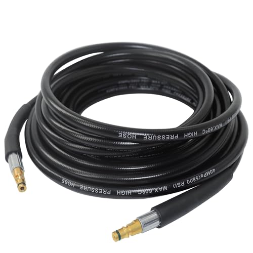 TUAKIMCE 10m Hochdruckreiniger Schlauch für Kärcher K7 K6 K5 K4 K3 K2 Hochdruckreiniger,Quick Connect System Hochdruckreiniger Zubehör und Adapterstück,Verlängerung Hochdruckschlauch von TUAKIMCE