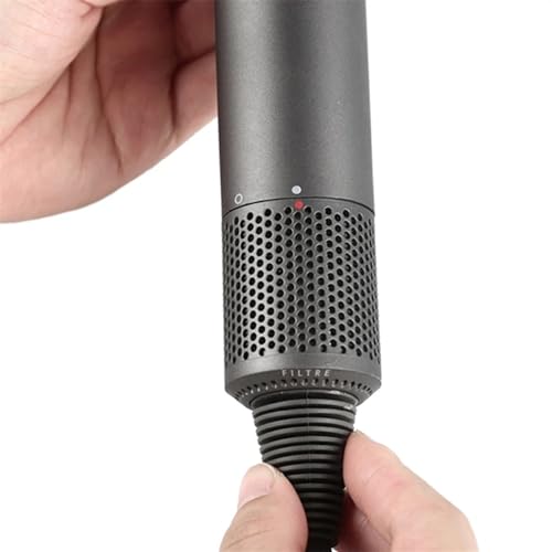 TUBBEK 2X Geeignet for Dyson Haartrockner HD01 HD03 HD08 Staubdichte Außenfilterabdeckung Staubsaugerzubehör Grau von TUBBEK