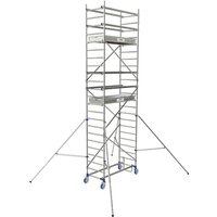 Fahrbares Gerüst aus Aluminium – Maximale Arbeitshöhe 6,85 m - 26404650 Fahrbares Gerüst aus Aluminium – Maximale Arbeitshöhe 6,85 m - 26404650 von TUBESCA COMABI