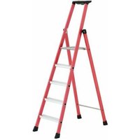 Kompakte Isolierstehleiter - tubesca - 5 Stufen - 1m95 - 4472005 von TUBESCA COMABI