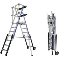 Pirl télescopique de 5 à 7 marches - Hauteur max. de travail 3.61m - 2272921 von TUBESCA COMABI