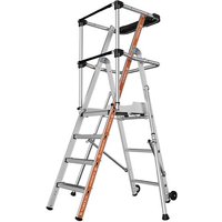 Podestleiter 3-stufig - Max. Arbeitshöhe 2.48m - 2274102 von TUBESCA COMABI
