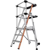 Podestleiter 4-stufig - Max. Arbeitshöhe 2.70m - 2274153 von TUBESCA COMABI