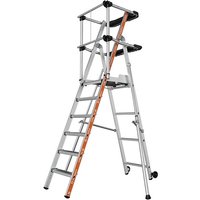 Podestleiter 7-stufig - Max. Arbeitshöhe 3.40m - 2274156 von TUBESCA COMABI