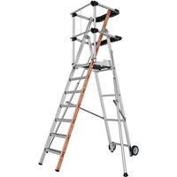 Podestleiter 8-stufig - Max. Arbeitshöhe 3.63m - 2274157 von TUBESCA COMABI