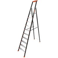 Tubesca Comabi - Profi Stehleiter 10 Stufen - Maximale Arbeitshöhe 4.28m - 2375820 von TUBESCA COMABI