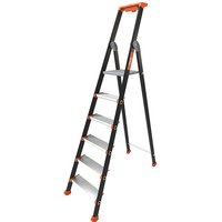 Profi Stehleiter 6 Stufen - Maximale Arbeitshöhe 3.36m - 2375816 von TUBESCA COMABI