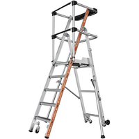 Stehleiter 5 Stufen - Maximale Arbeitshöhe 3,17m - 2274115 von TUBESCA COMABI