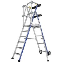 Stehleiter 6 Stufen - Maximale Arbeitshöhe 3.41m - 2272916 von TUBESCA COMABI