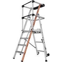 Podestleiter 8-stufig - Max. Arbeitshöhe 3.63m - 2274107 von TUBESCA COMABI