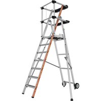 Tubesca Comabi - Podestleiter 8-stufig - Max. Arbeitshöhe 3.63m - 2274157 von TUBESCA COMABI